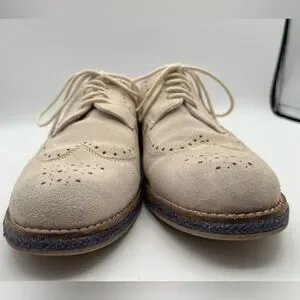 Kenneth Cole Wingtip Oxford Beige Suede Dress Shoes Men’s 8 Kenneth Cole | Shoes | Kenneth Cole Wingtip Oxford Beige  main image 2